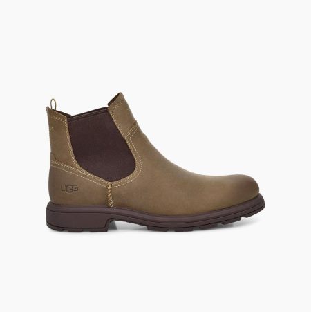 UGG Biltmore Brown Chelsea Boots for Men (MHST79352)